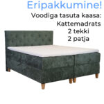 Pesukastiga kontinentaalvoodi "Roland"